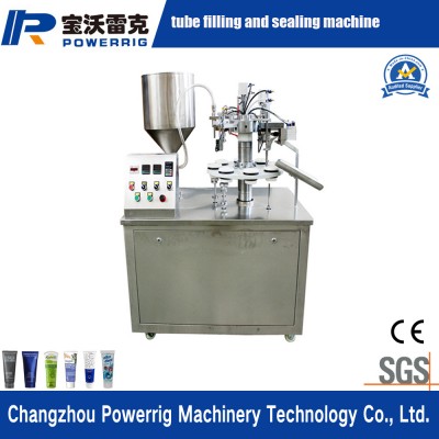 China Manufacturer Ointment Tube Filling Sealing Machine with PLC System