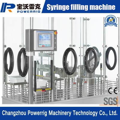 Aseptic Filling and Closing Machine for Nested Syringes Vials